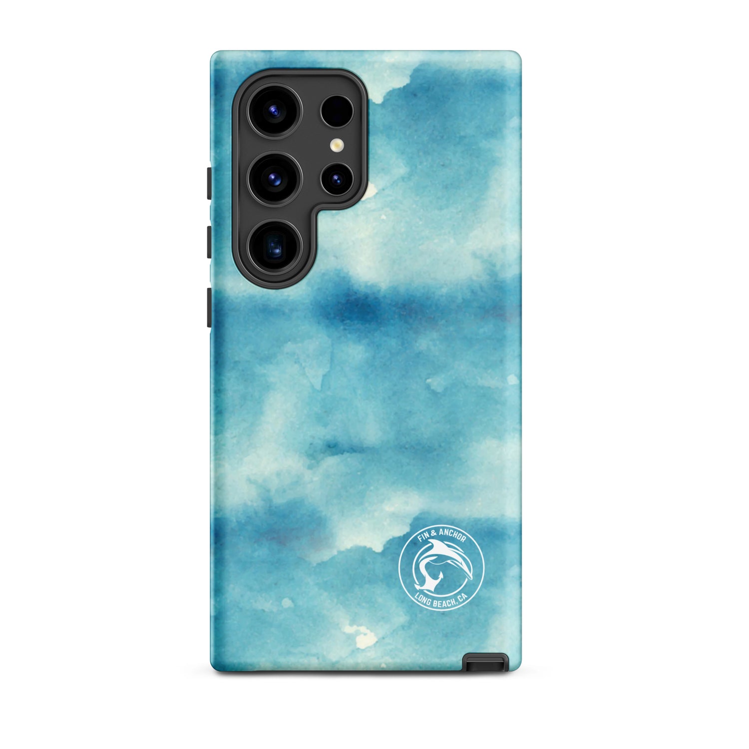 Blue Storm Watercolor Tough Case for Samsung®